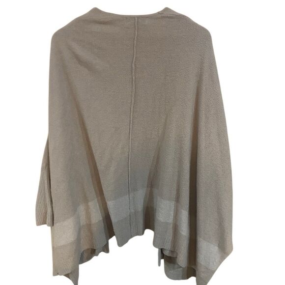 Barefoot dream cozy chic lite one size pocket dolhman sleeve fuzzy cream open fr - Picture 6 of 6